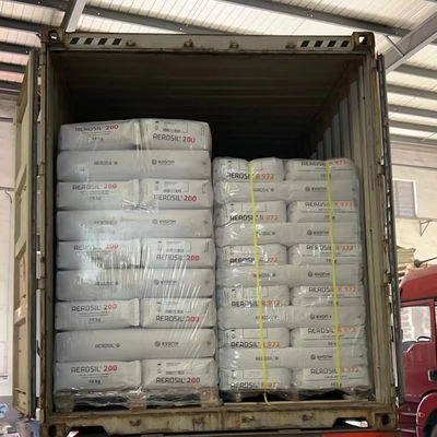 Hydrofobisch gedroogde silica R 972 poedercoatingen na behandeling met DDS