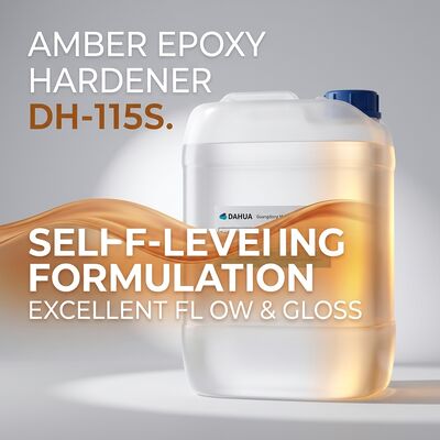 Goede prijs DH-115S Polyamide Curing Agent for Epoxy Floor Paint Self-Leveling Coating Online